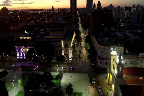 Qué pasó con la creación del Paseo Sur del Brigadier, en la matriz histórica de Santa Fe. Foto: Fernando Nicola