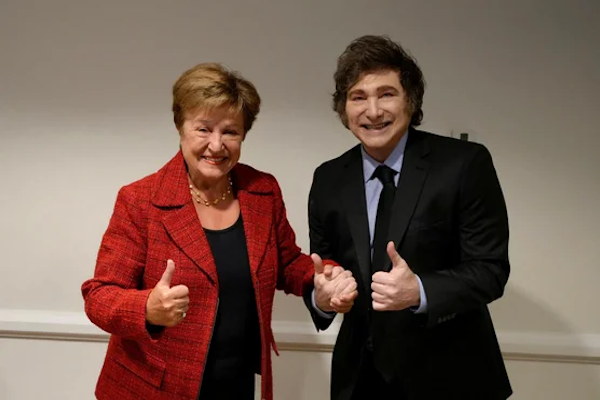 Georgieva visita la Argentina en un nuevo gesto de respaldo político a Milei: todos los detalles. - Agencia NA