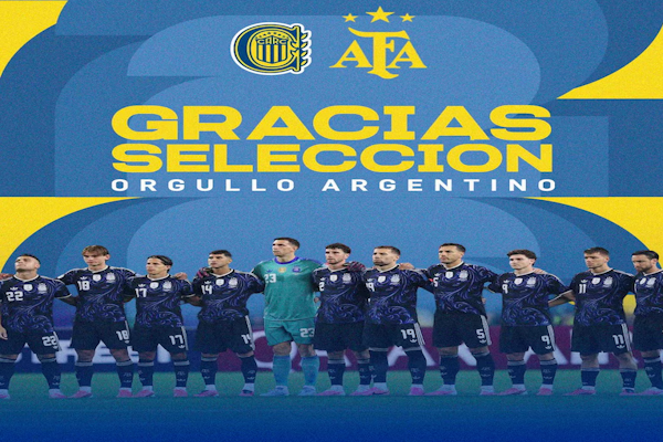 Rosario Central le envió una carta documento al canciller Pablo Quirno por sus dichos sobre el posteo del club en el que no estaba Messi. (@RosarioCentral)