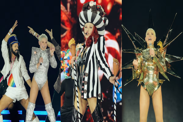 El regreso triunfal de Xuxa: el deslumbrante look, la clásica nave y la reunión de Las Paquitas en San Pablo. - TELESHOW